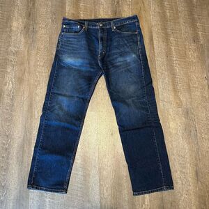 Levis Jeans Mens 38x30 Blue 505‎ Denim 100% Cotton Straight Leg Casual Pants